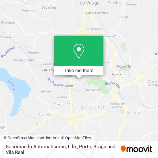 Socomando Automatismos, Lda. map