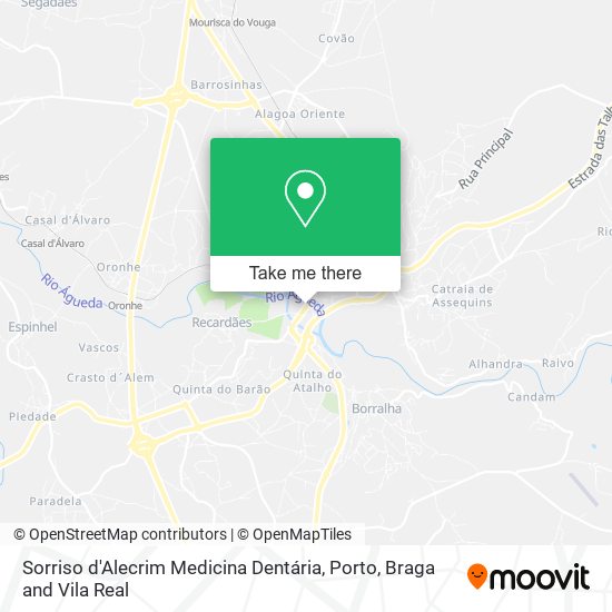 Sorriso d'Alecrim Medicina Dentária map