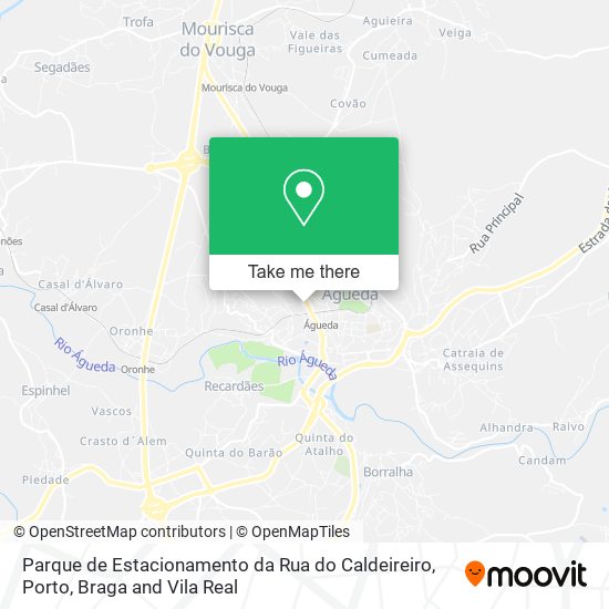 Parque de Estacionamento da Rua do Caldeireiro map