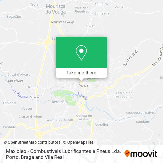 Maxioleo - Combustiveis Lubrificantes e Pneus Lda map