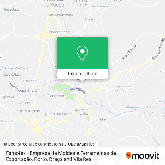 Famofex - Empresa de Moldes e Ferramentas de Exportação map