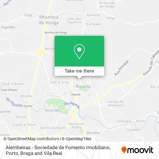 Alémbeiras - Sociedade de Fomento Imobiliário map