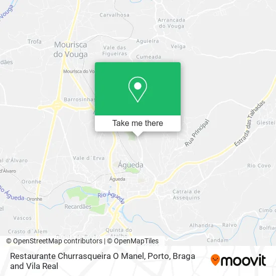 Restaurante Churrasqueira O Manel map