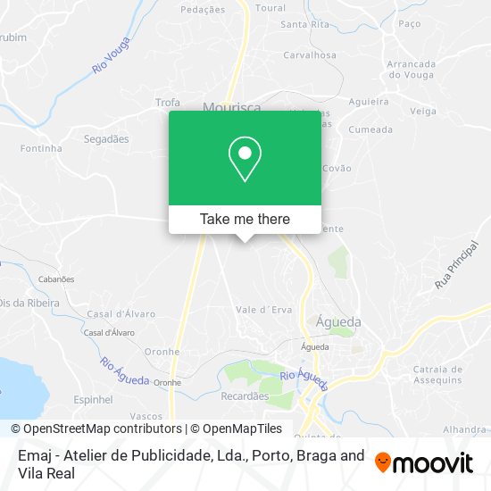 Emaj - Atelier de Publicidade, Lda. mapa