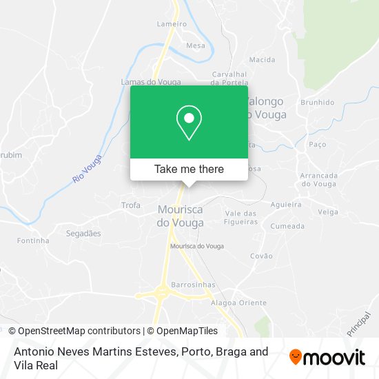 Antonio Neves Martins Esteves mapa