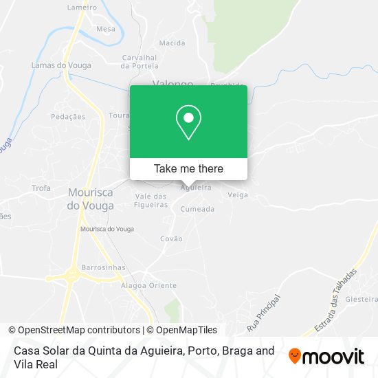 Casa Solar da Quinta da Aguieira map