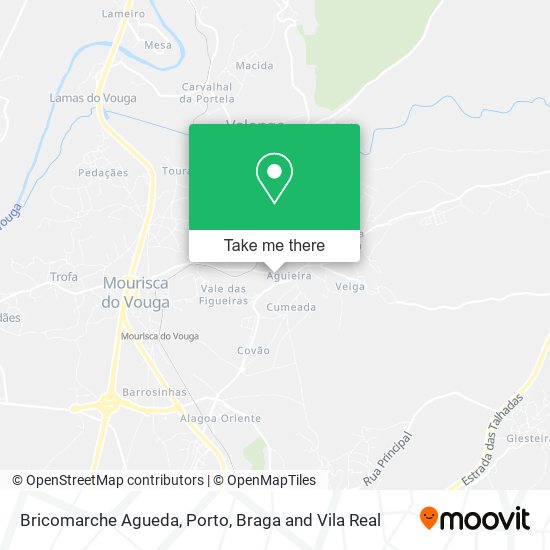 Bricomarche Agueda mapa