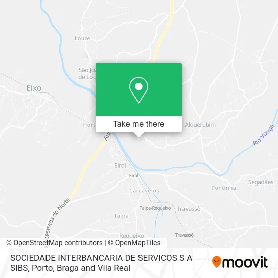 SOCIEDADE INTERBANCARIA DE SERVICOS S A SIBS map