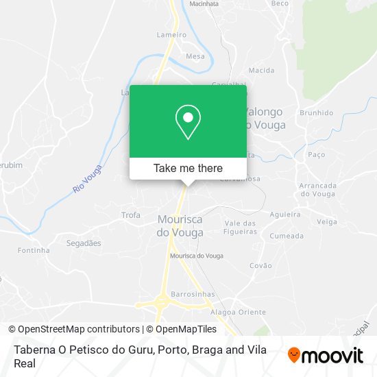 Taberna O Petisco do Guru map
