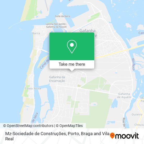 Mz-Sociedade de Construções mapa