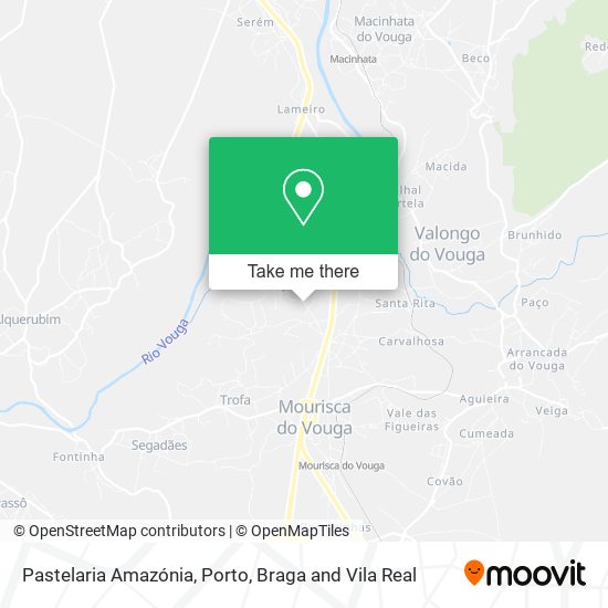 Pastelaria Amazónia mapa