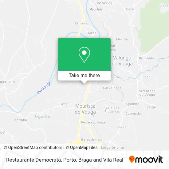 Restaurante Democrata map