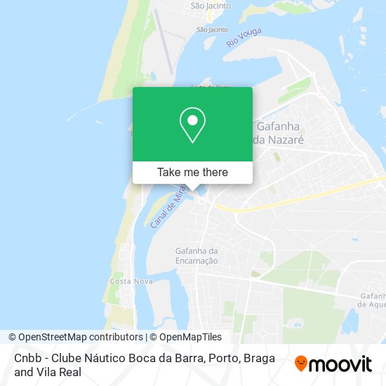 Cnbb - Clube Náutico Boca da Barra mapa