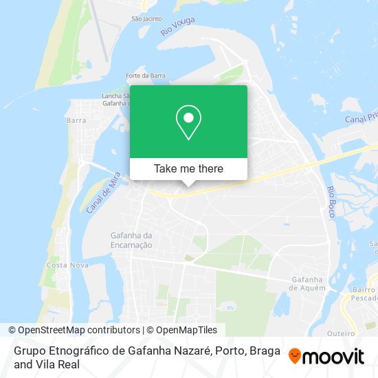 Grupo Etnográfico de Gafanha Nazaré map