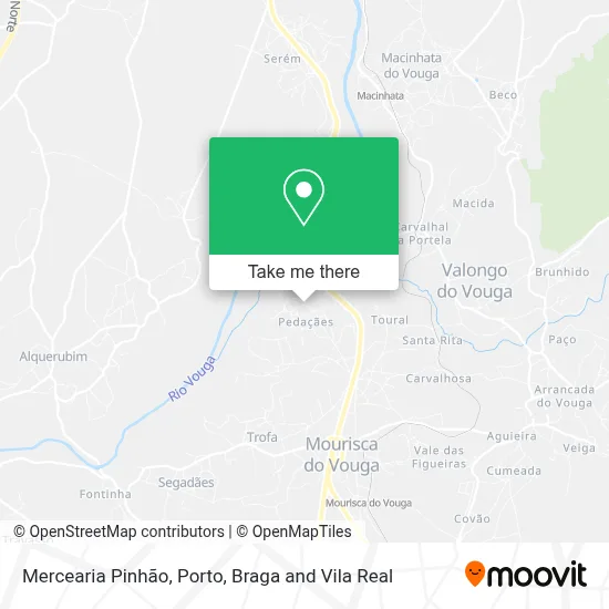 Mercearia Pinhão map