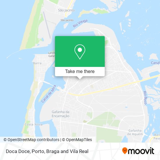 Doca Doce map