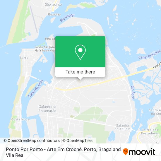 Ponto Por Ponto - Arte Em Crochê mapa