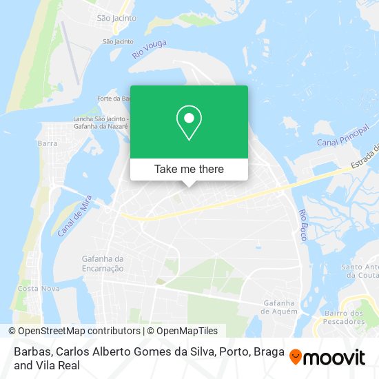 Barbas, Carlos Alberto Gomes da Silva mapa