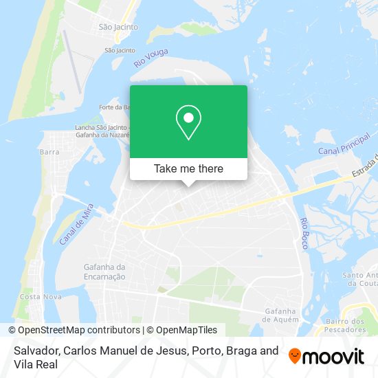 Salvador, Carlos Manuel de Jesus mapa