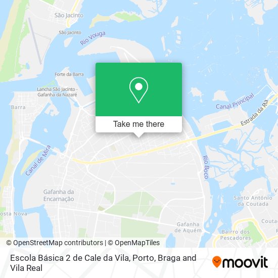 Escola Básica 2 de Cale da Vila map