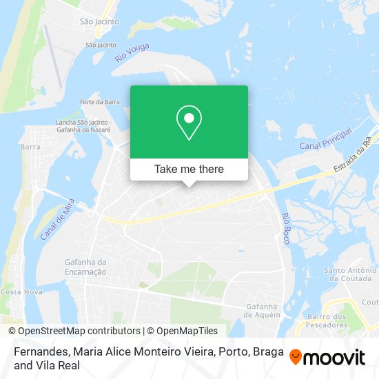 Fernandes, Maria Alice Monteiro Vieira mapa