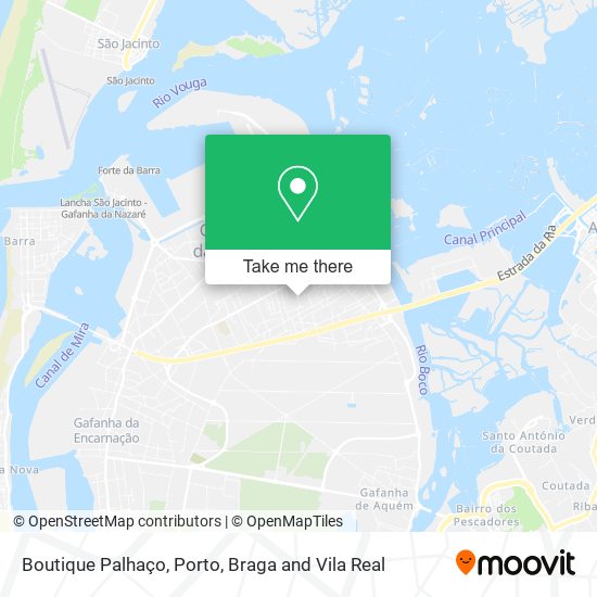 Boutique Palhaço mapa