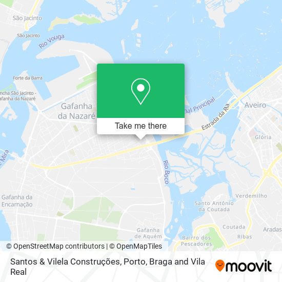 Santos & Vilela Construções mapa