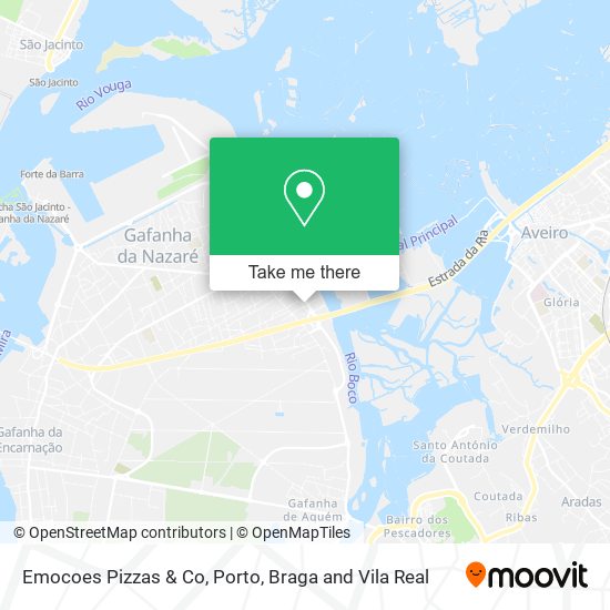 Emocoes Pizzas & Co mapa