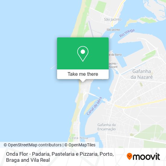 Onda Flor - Padaria, Pastelaria e Pizzaria map