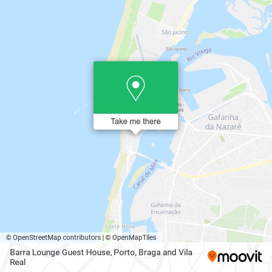 Barra Lounge Guest House map