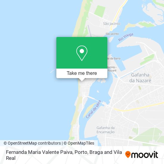 Fernanda Maria Valente Paiva map