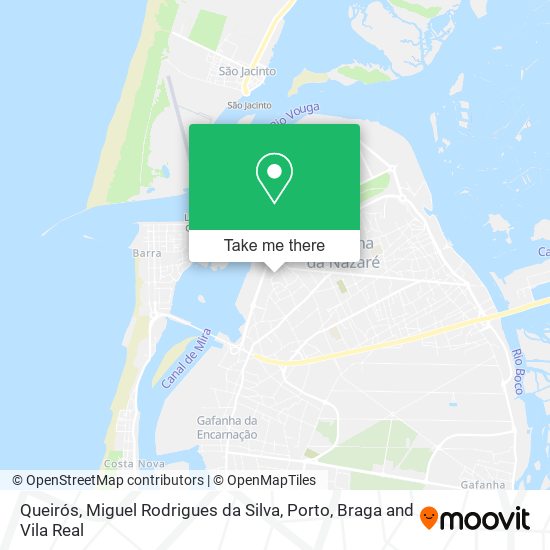 Queirós, Miguel Rodrigues da Silva map