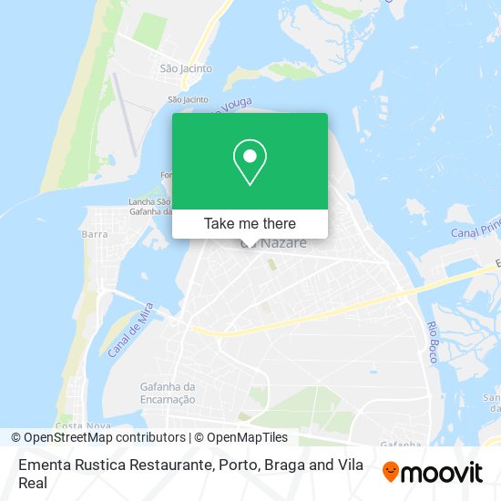 Ementa Rustica Restaurante map