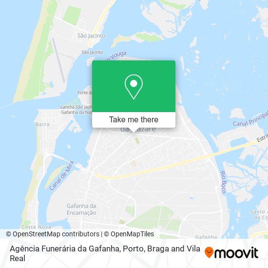 Agência Funerária da Gafanha map