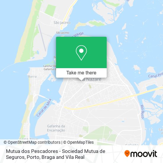 Mutua dos Pescadores - Sociedad Mutua de Seguros map