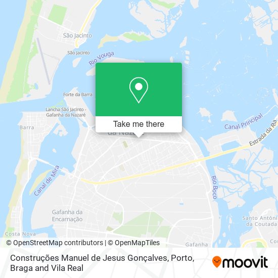Construções Manuel de Jesus Gonçalves map