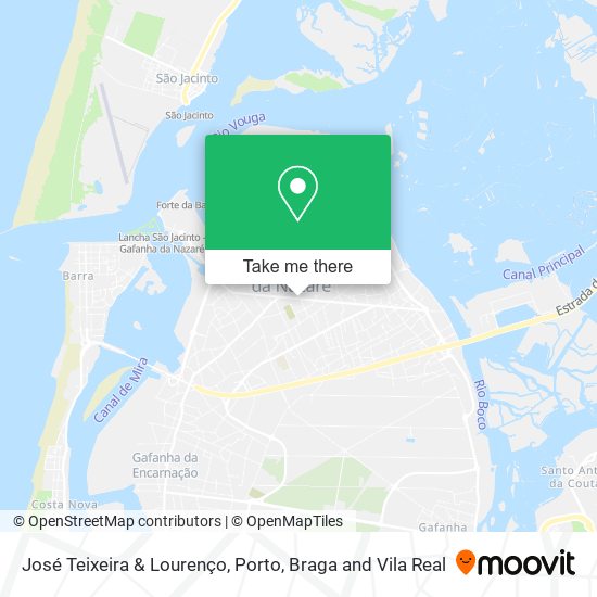 José Teixeira & Lourenço map