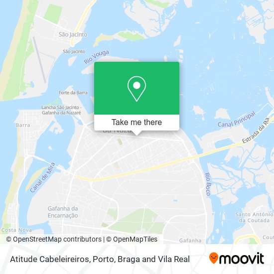 Atitude Cabeleireiros mapa