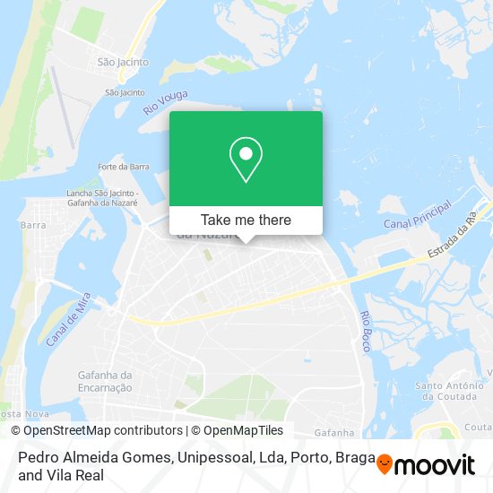 Pedro Almeida Gomes, Unipessoal, Lda map