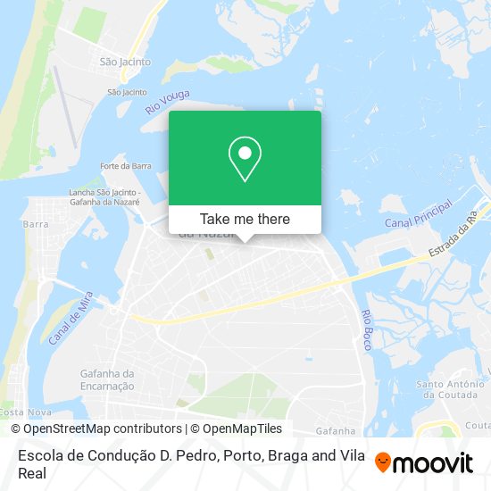 Escola de Condução D. Pedro map