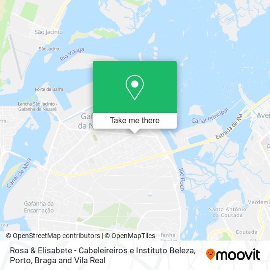 Rosa & Elisabete - Cabeleireiros e Instituto Beleza mapa