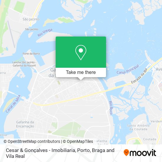 Cesar & Gonçalves - Imobiliaria mapa