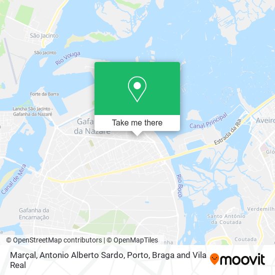 Marçal, Antonio Alberto Sardo map