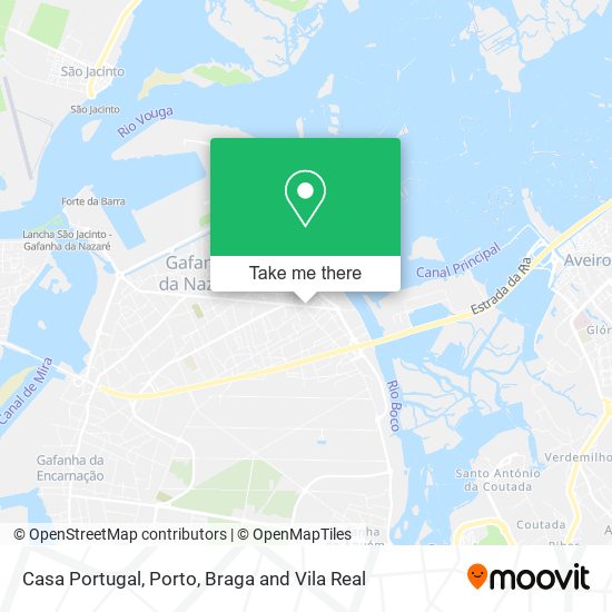 Casa Portugal map