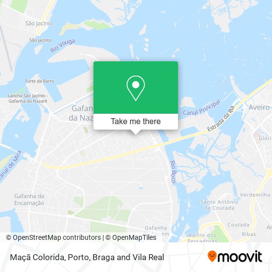Maçã Colorida mapa