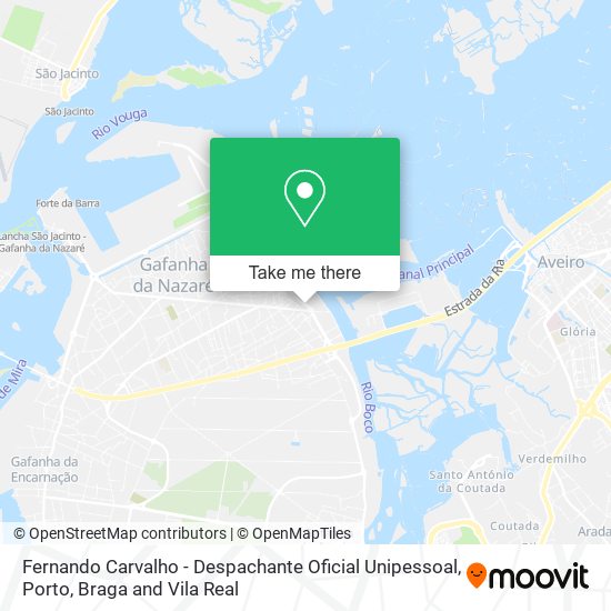 Fernando Carvalho - Despachante Oficial Unipessoal map