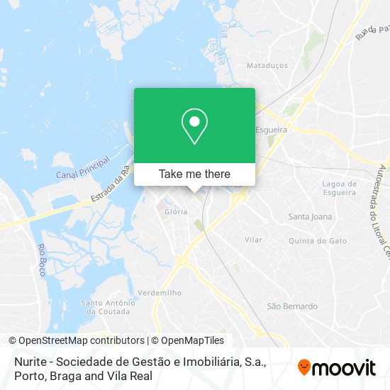 Nurite - Sociedade de Gestão e Imobiliária, S.a. map