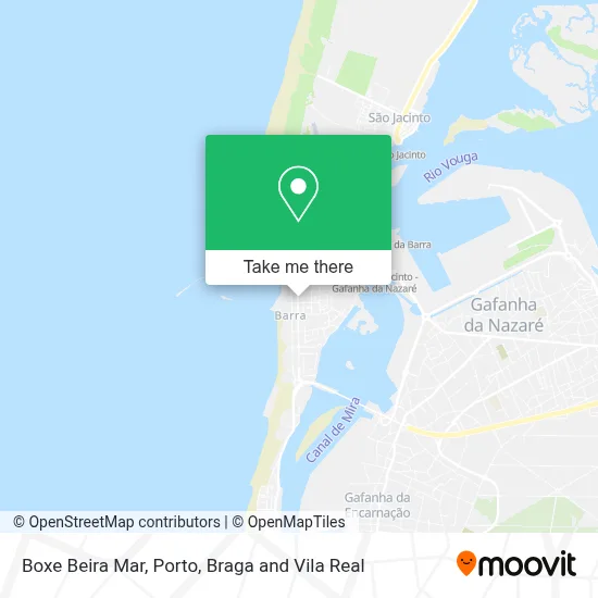 Boxe Beira Mar map