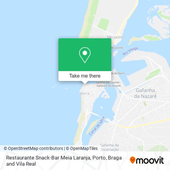 Restaurante Snack-Bar Meia Laranja map