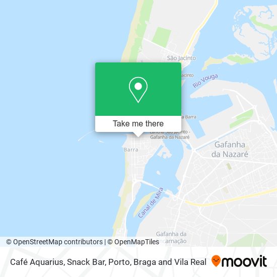 Café Aquarius, Snack Bar mapa